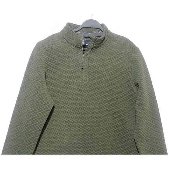 Tommy Bahama Pullover Sweater Men's Large Green Cotton Polyester Blend - Picture 3 of 6